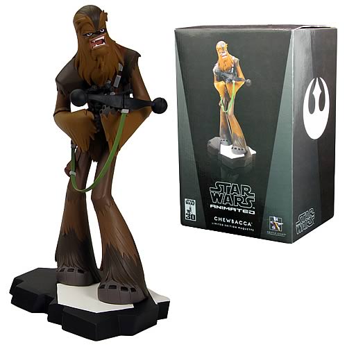 Star Wars Animated Chewbacca Maquette